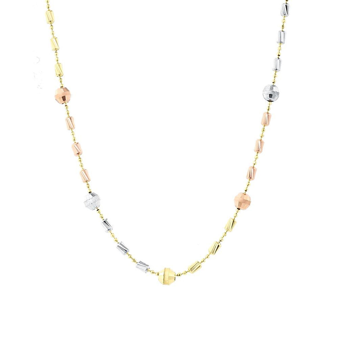 Tasarım Altın Kolye - 14K - 6.19gr