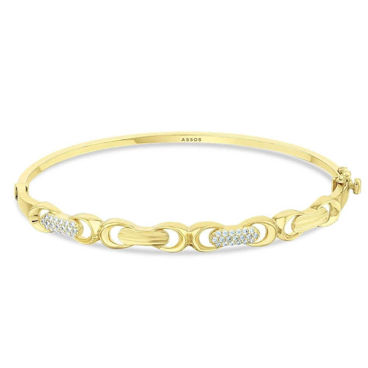 Tasarım Altın Kelepçe - 14K - 5.74gr