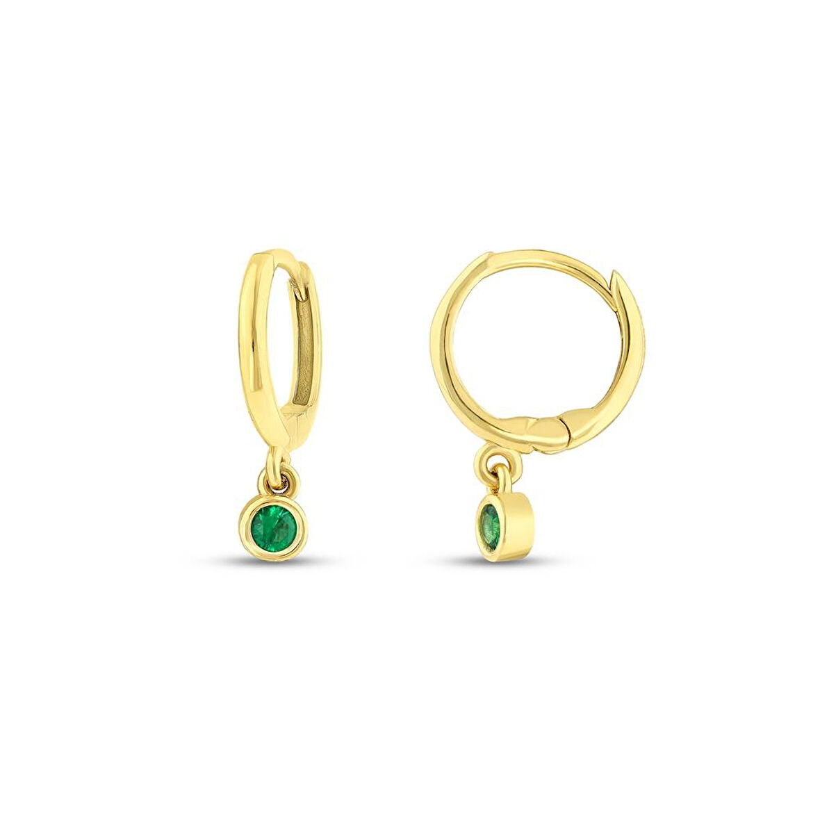 Sallantılı Altın Çocuk Küpe - 14K - 1.55gr