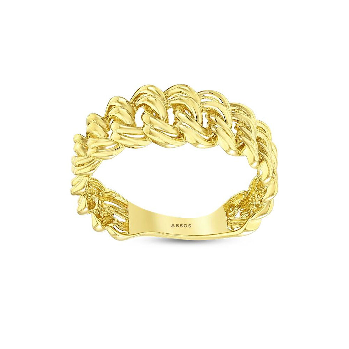 Tasarım Altın Yüzük - 14K - 2.16gr