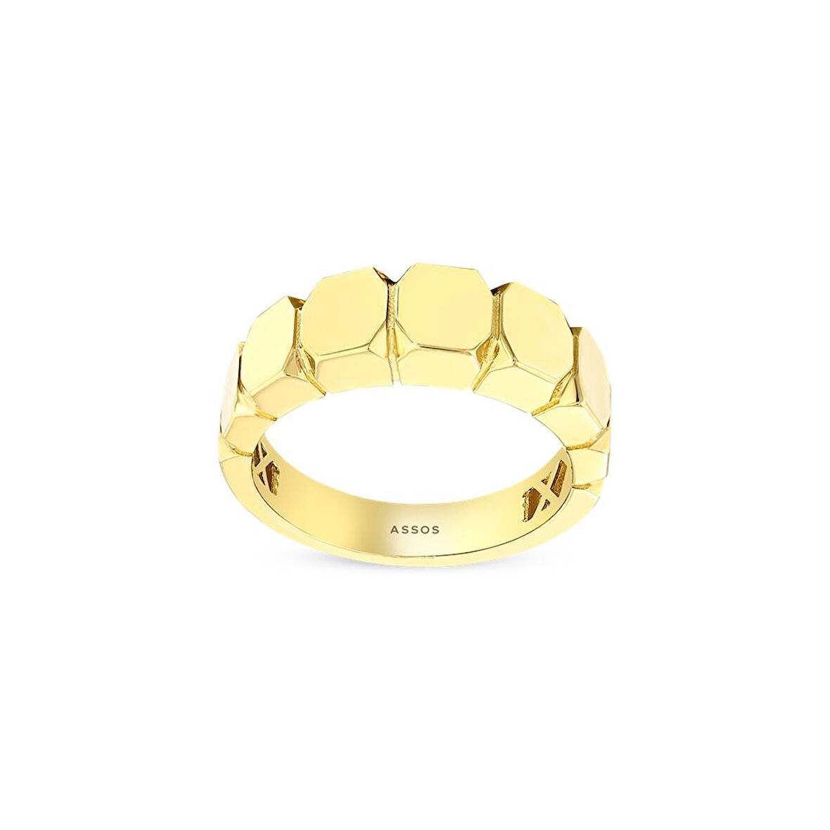 Tasarım Altın Yüzük - 14K - 2.58gr