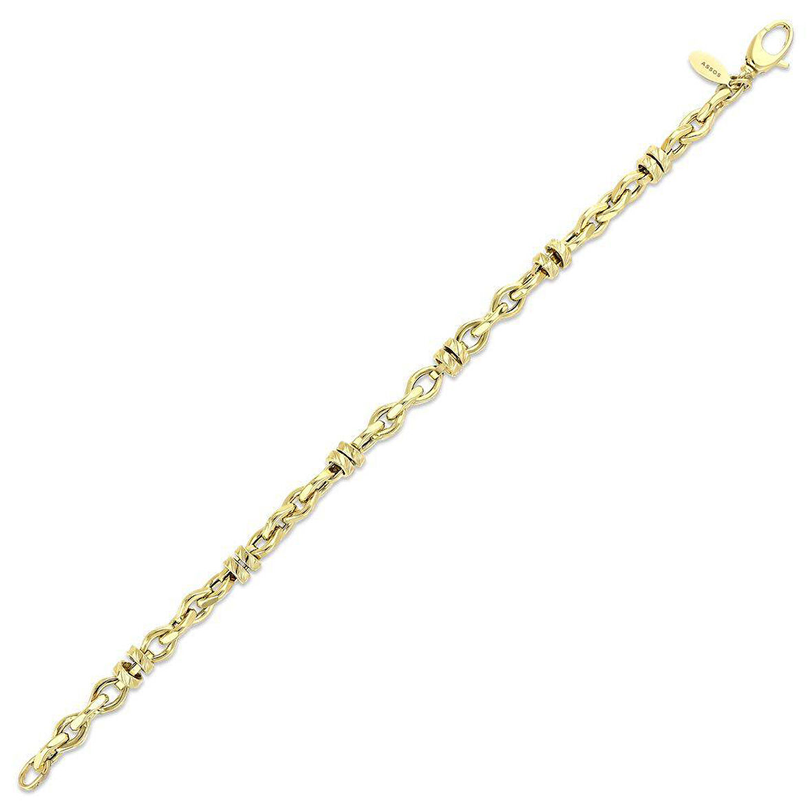 Altın Zincir Bileklik - 14K - 6.24gr