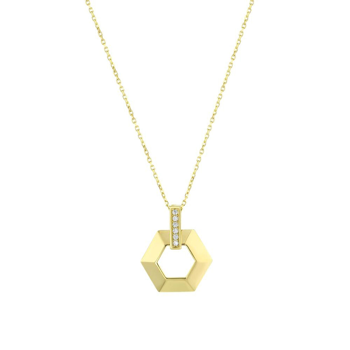 Tasarım Altın Kolye - 14K - 2.22gr