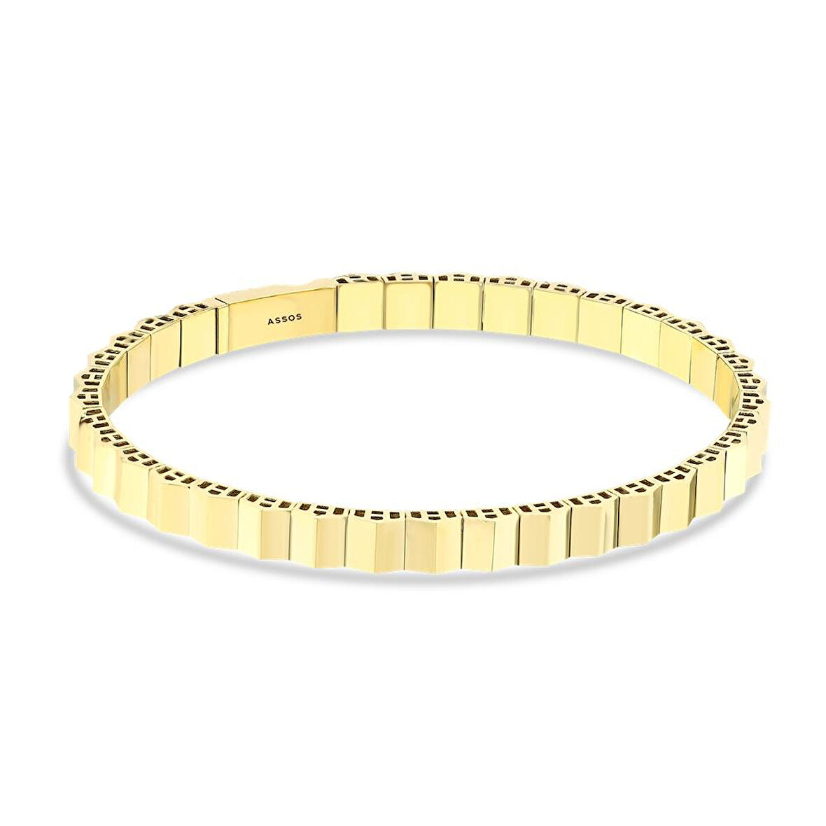 Altın Tasarım Kelepçe - 14K - 8.77gr