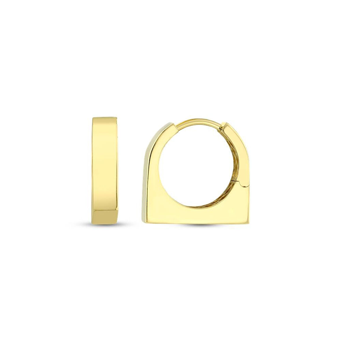 Tasarım Altın Küpe - 14K - 2.82gr