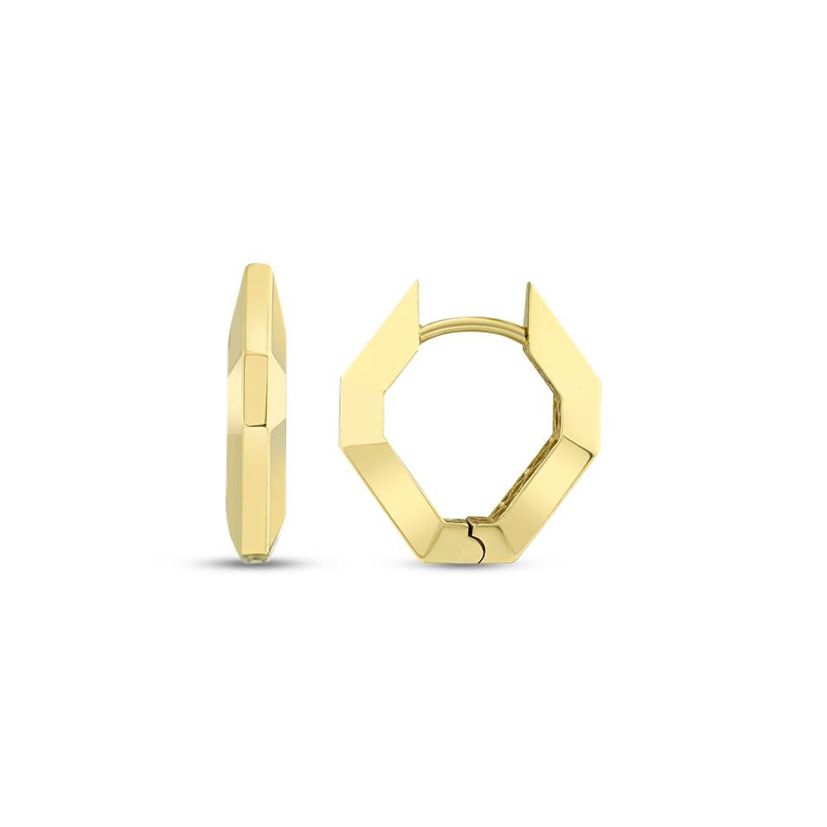 Tasarım Altın Küpe - 14K - 2.85gr