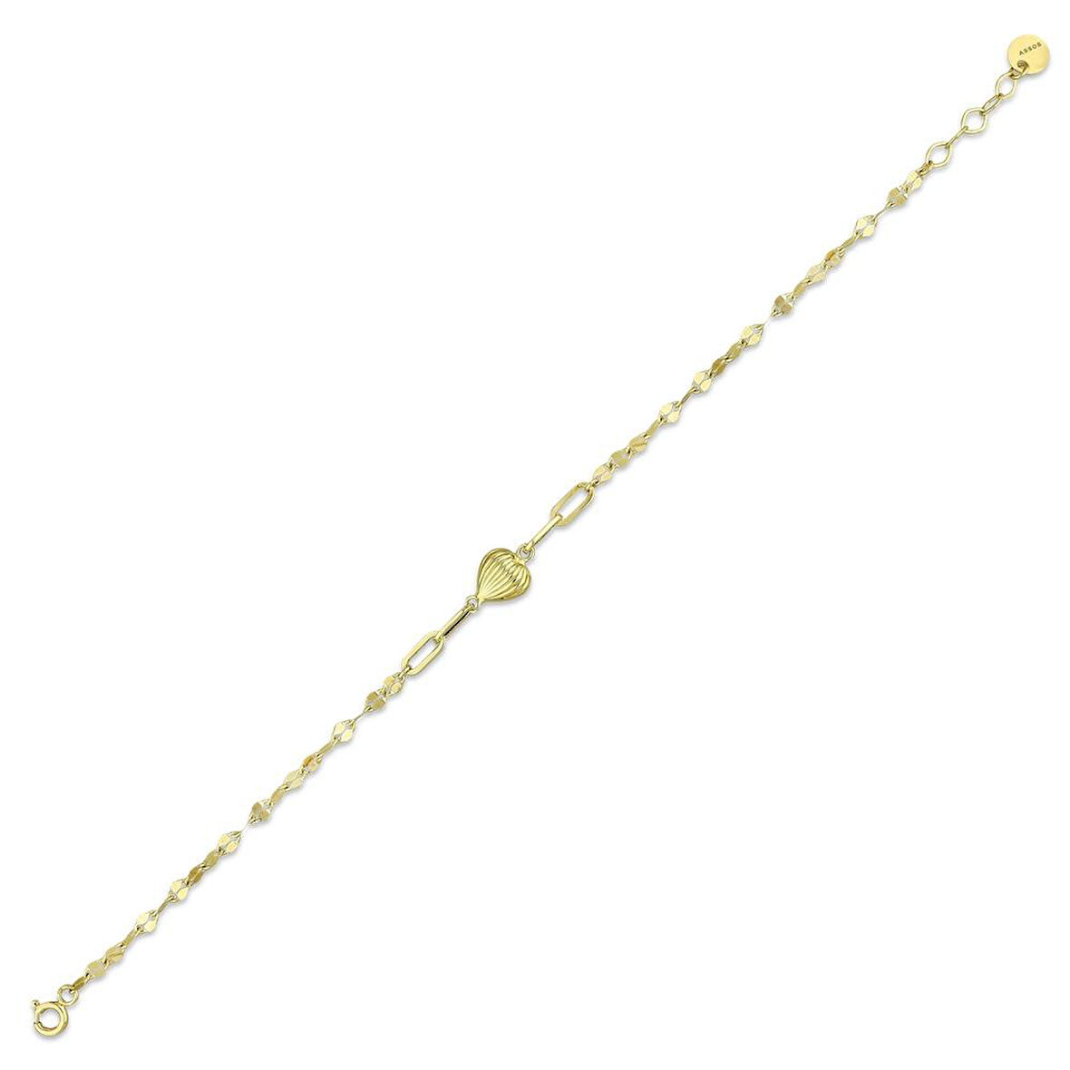 Kalpli Tasarım Altın Bileklik - 14K - 1.64gr