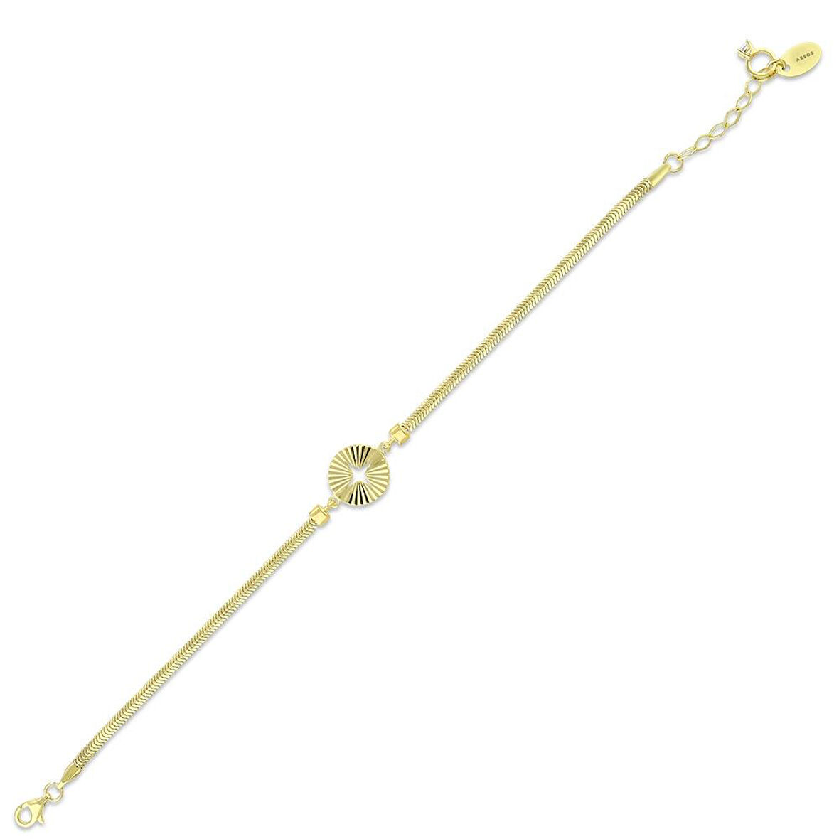 Altın Tasarım Bileklik - 14K - 3.91gr