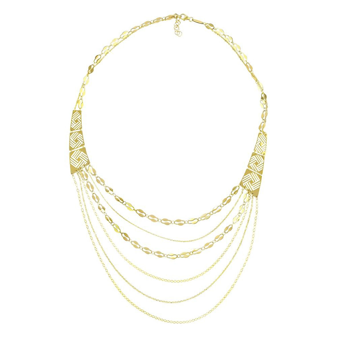 Altın Tasarım Kolye - 14K