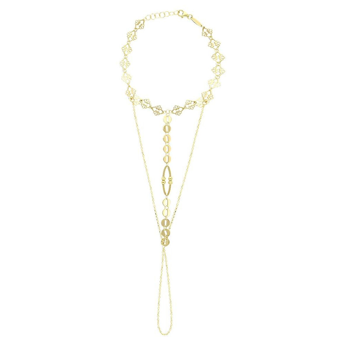 Altın Şahmeran Bileklik - 14K