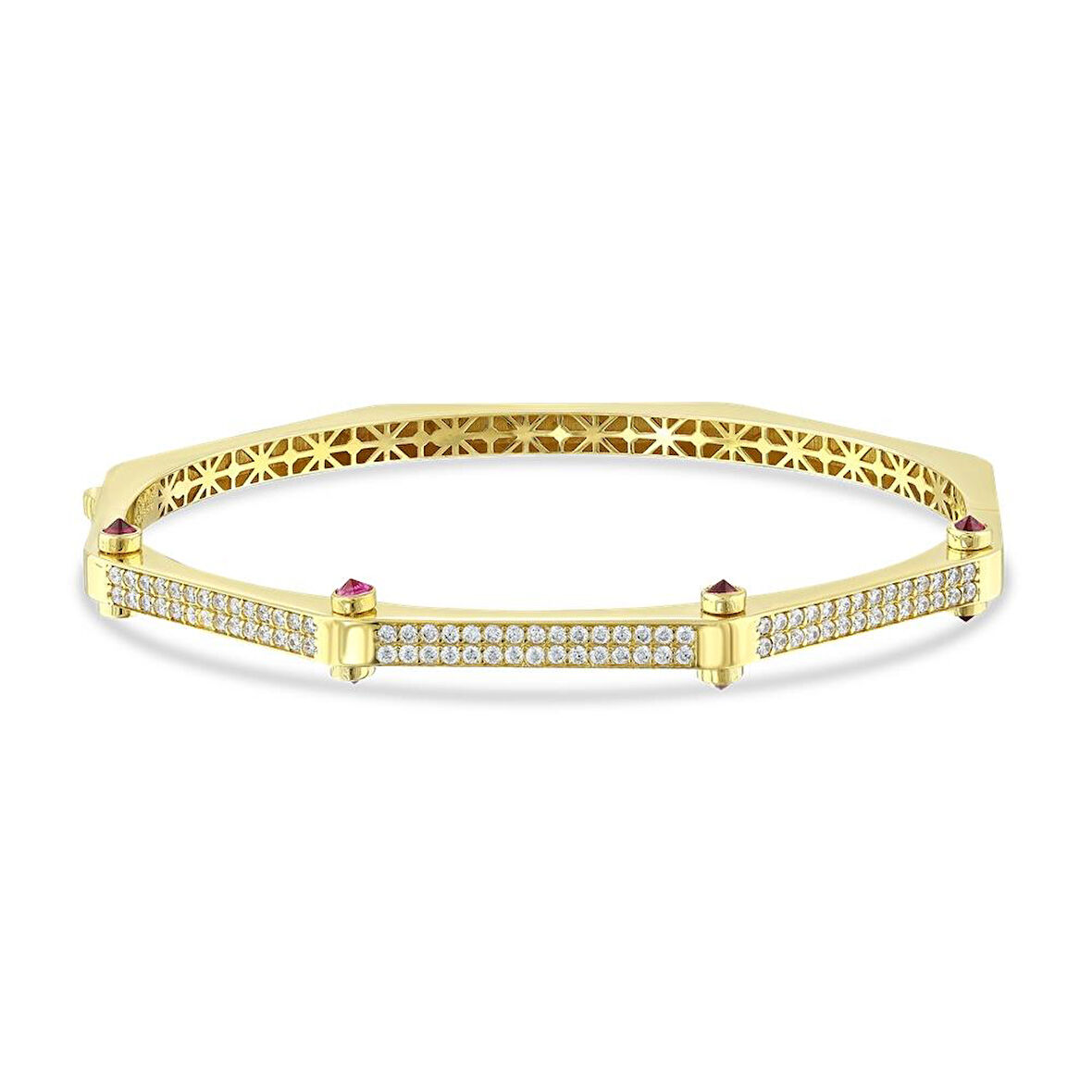 Altın Tasarım Kelepçe - 14K