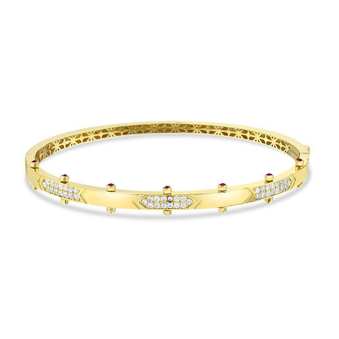 Altın Tasarım Kelepçe - 14K