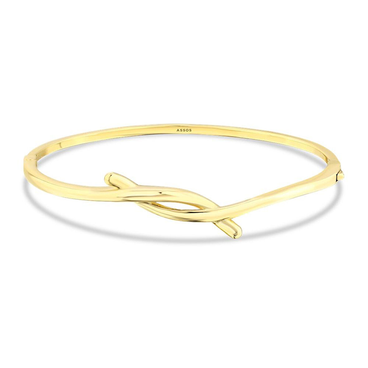 Altın Tasarım Kelepçe - 14K