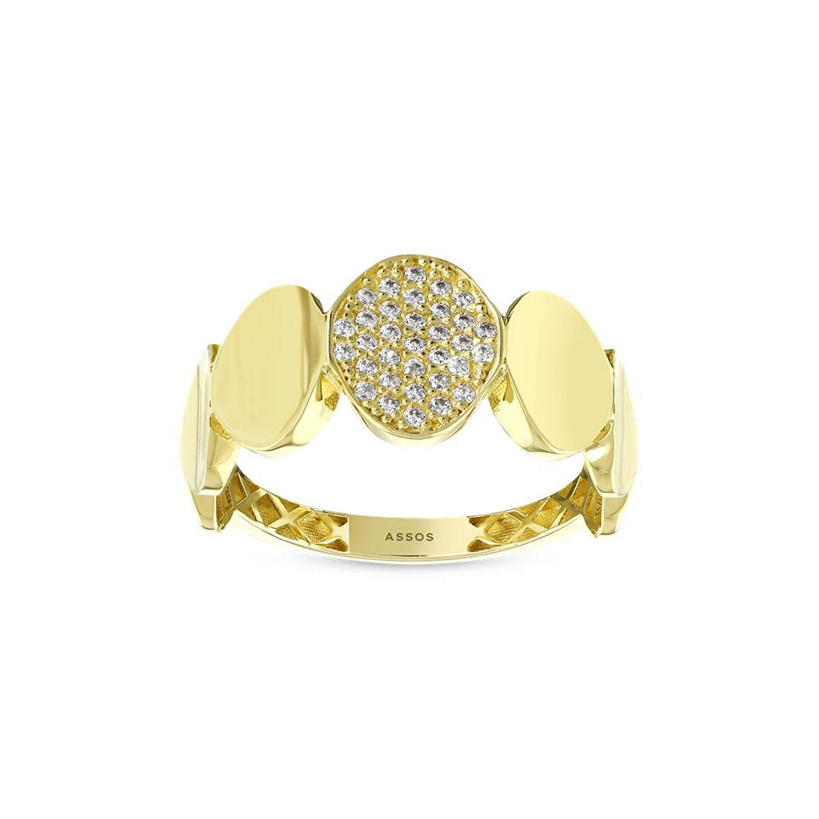 Altın Tasarım Yüzük - 14K