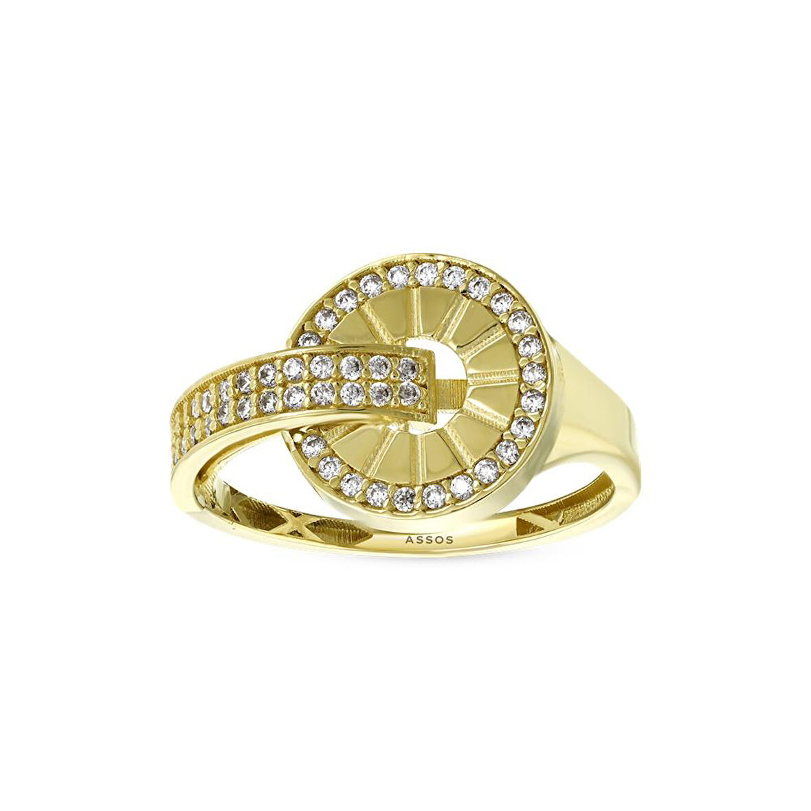 Altın Tasarım Yüzük - 14K