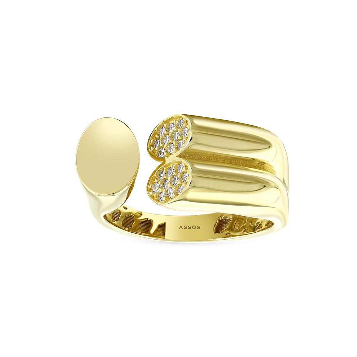 Altın Tasarım Yüzük - 14K