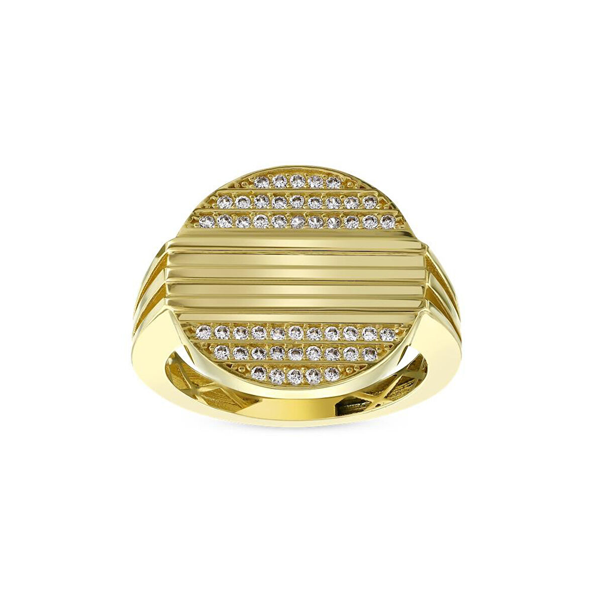 Altın Tasarım Yüzük - 14K