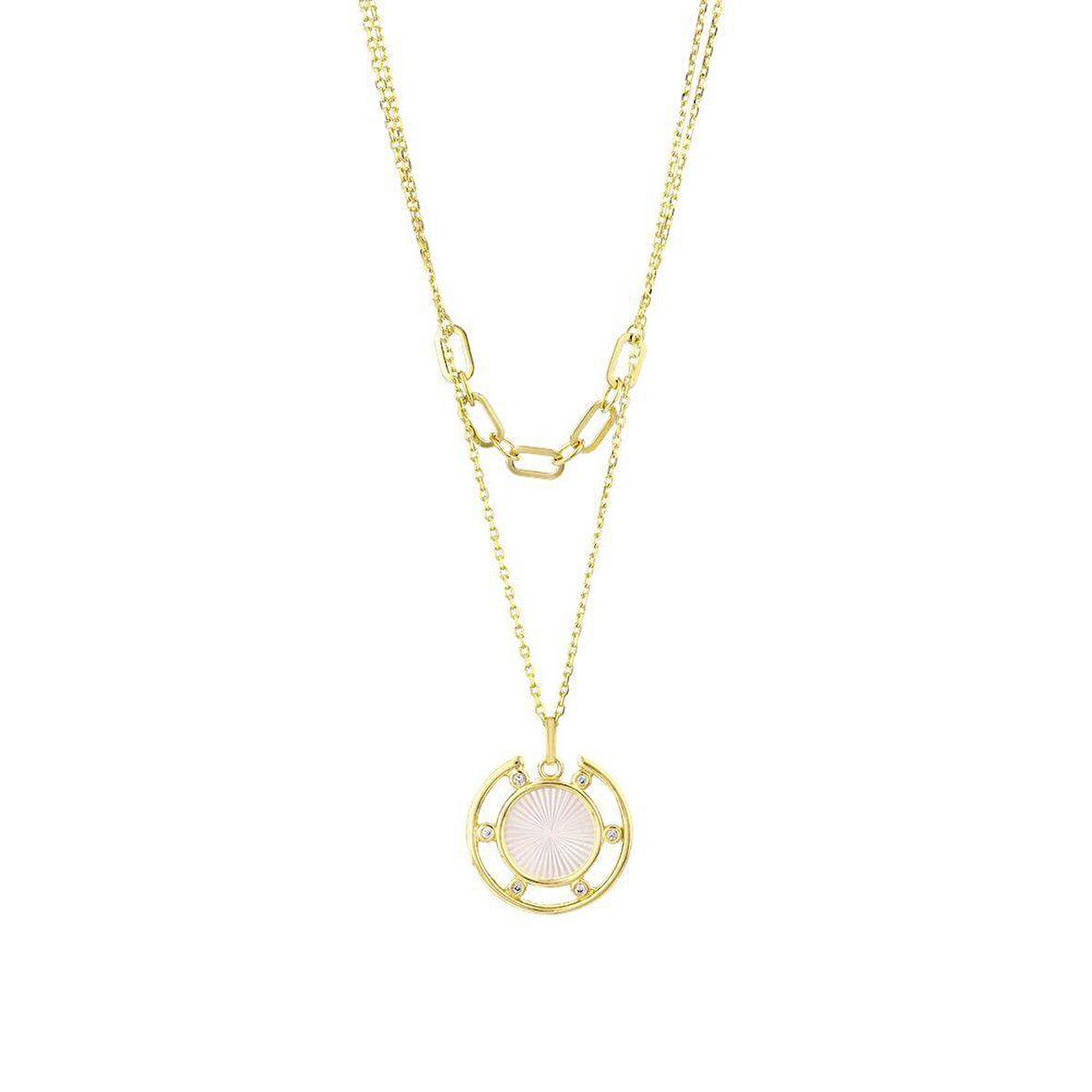 Tasarım Altın Kolye - 14K