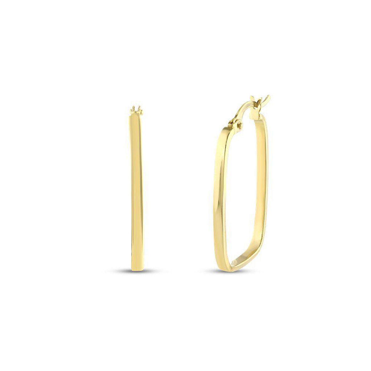 Altın Tasarım Küpe - 14K