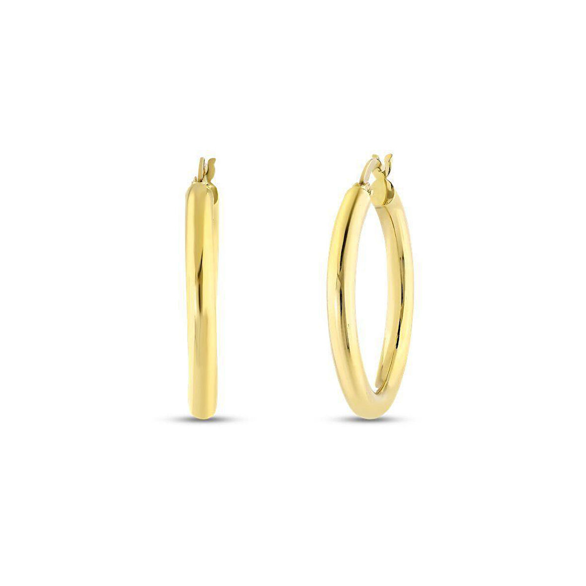 Altın Halka Küpe - 14K