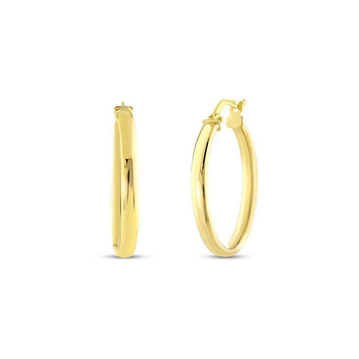 Altın Halka Küpe - 14K