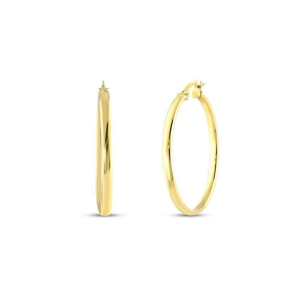 Altın Halka Küpe - 14K