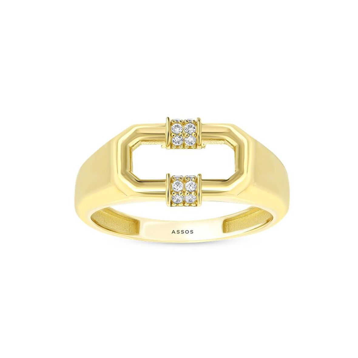 Tasarım Altın Yüzük - 14K - 2.73gr