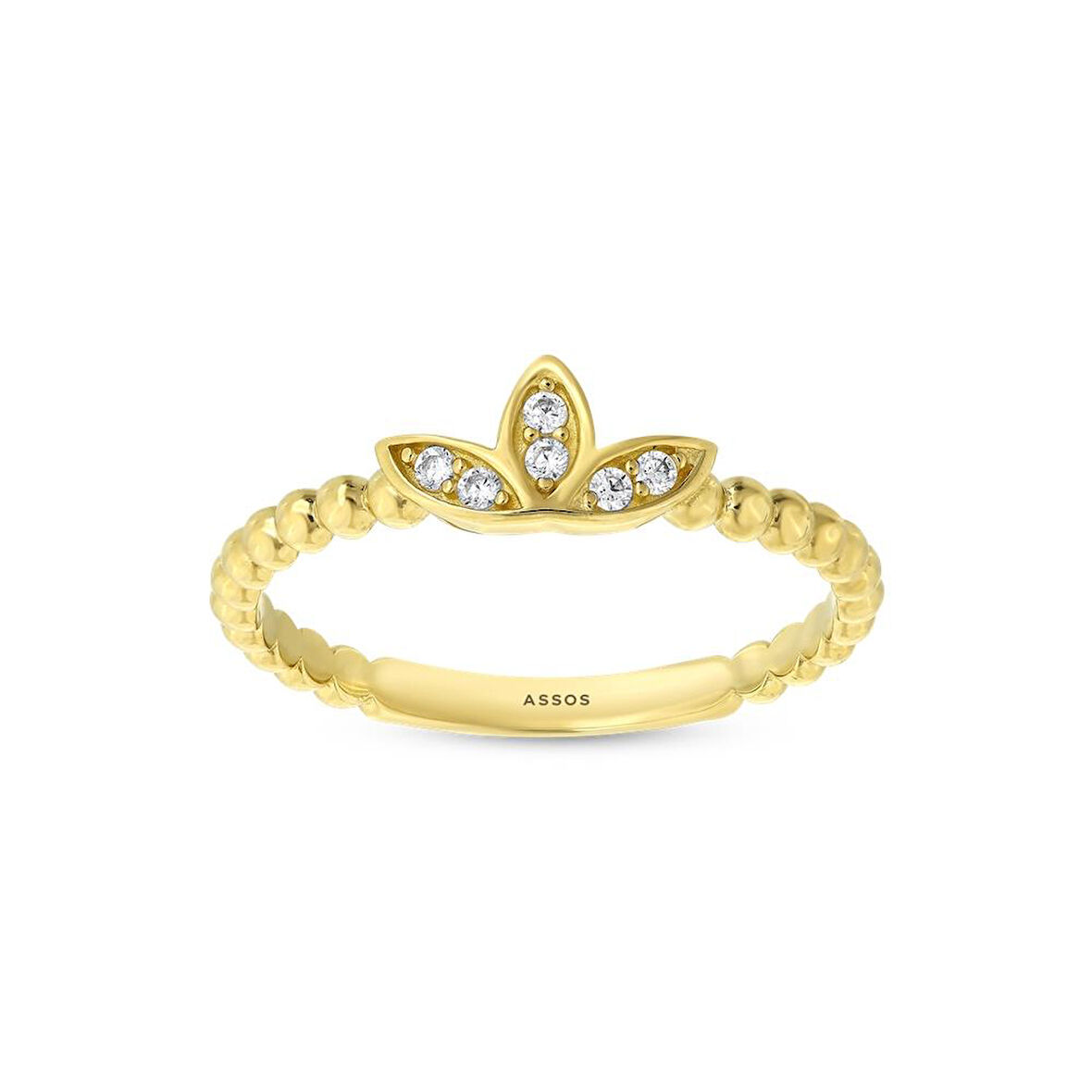 Tasarım Altın Yüzük - 14K - 1.45gr