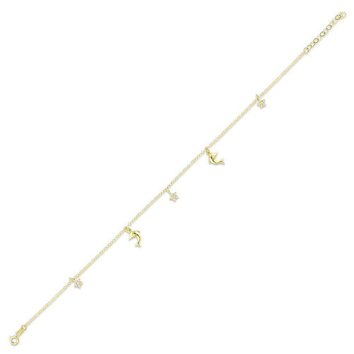 Altın Balık Figürlü Halhal - 14K