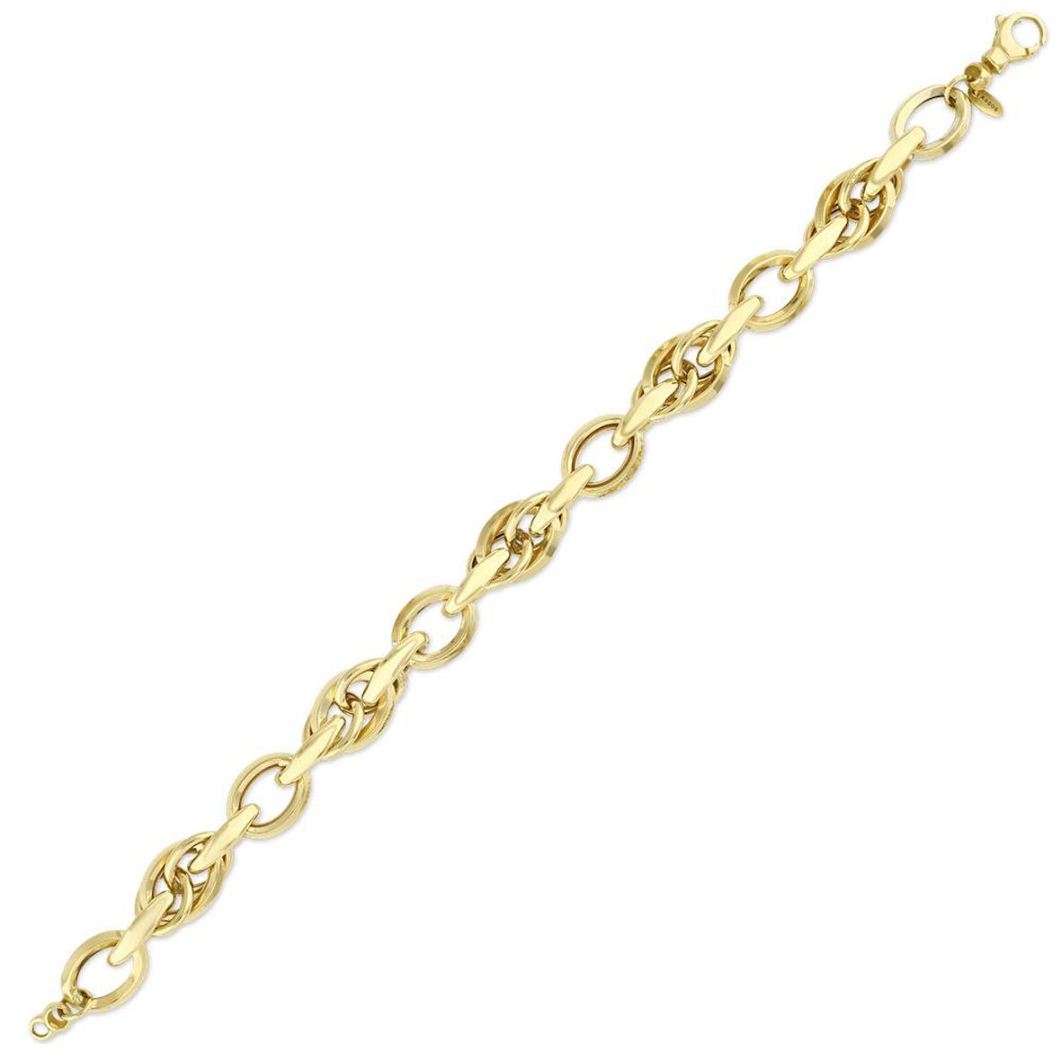 Altın Tasarım Zincir Bileklik - 14K