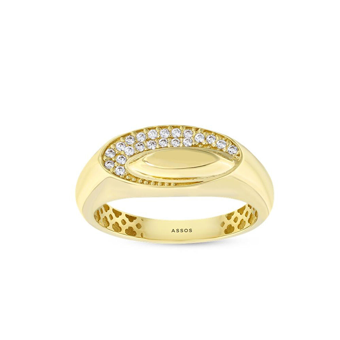 Altın Tasarım Yüzük - 14K