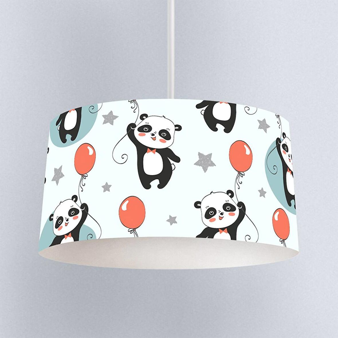 Çocuk Odası Dijital Baskılı Sarkıt Avize Model 324