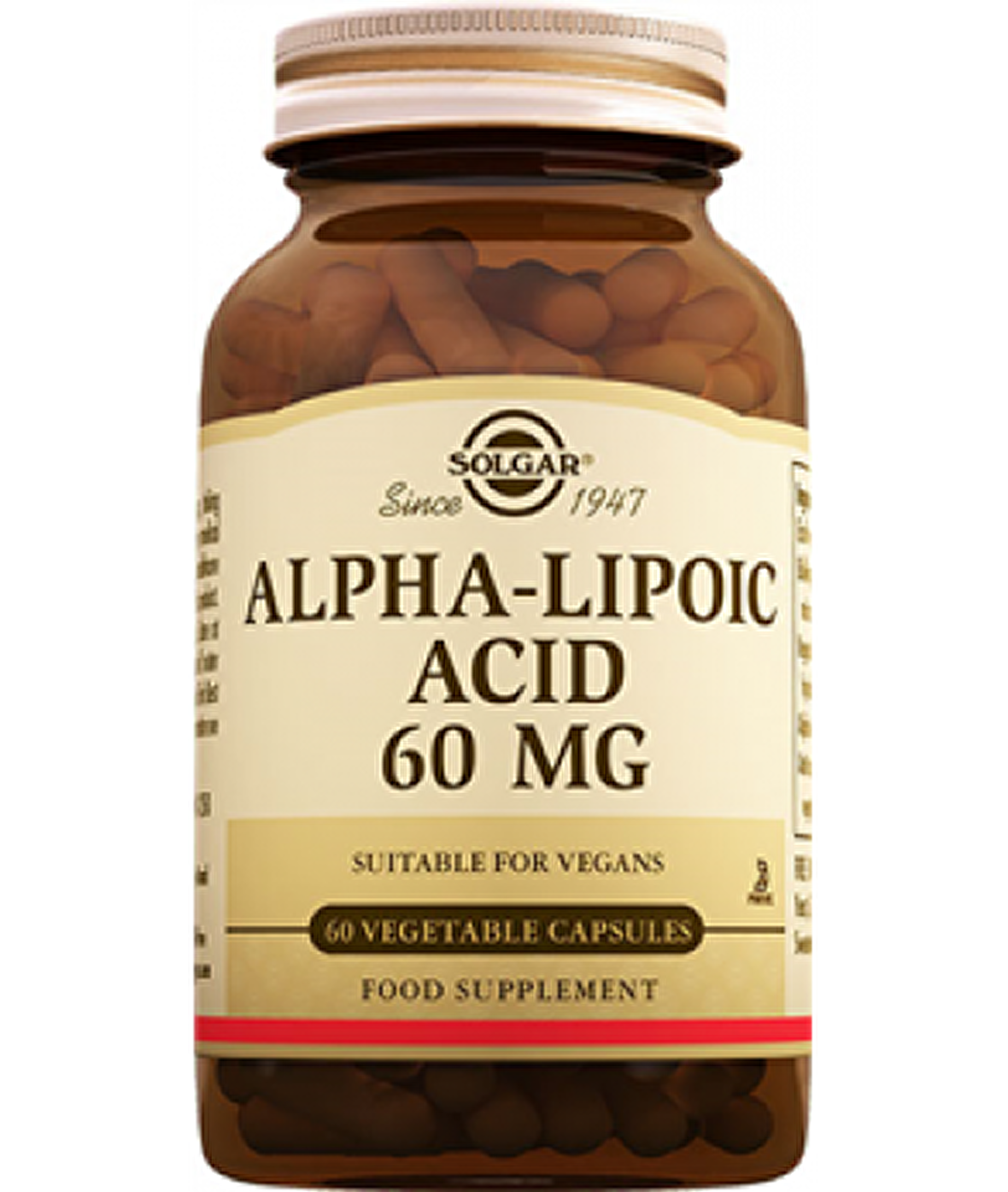 Solgar Alpha Lipo Acid 60 mg 60 Kapsül