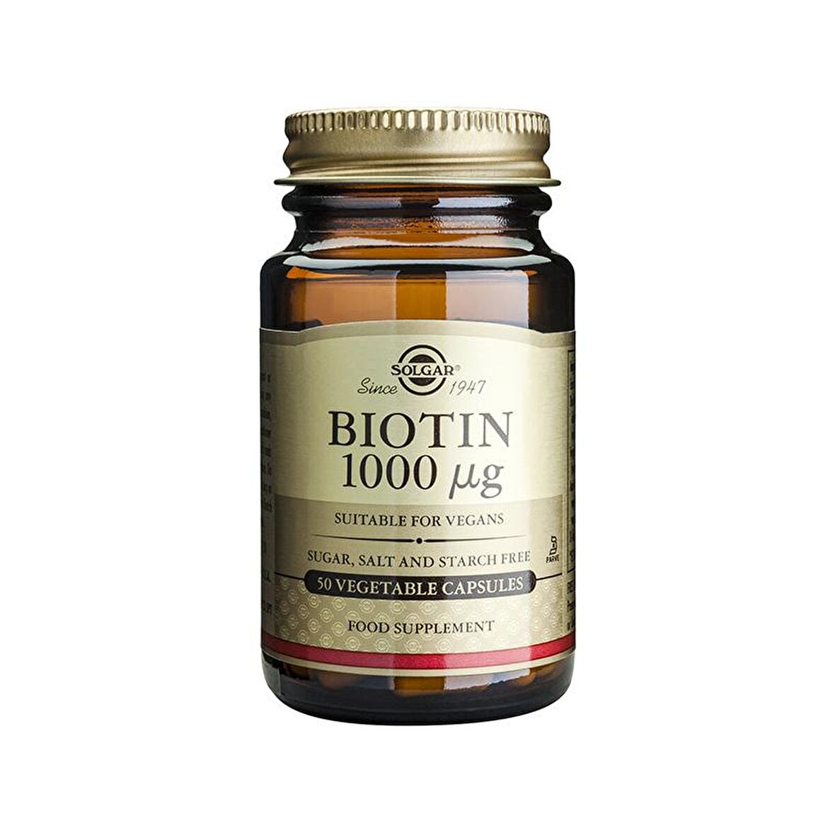 Solgar Biotin 1000 Mg 50 Tablet