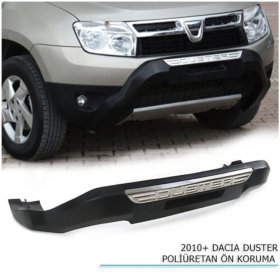 Dacia Duster Poliüretan Ön Koruma 2010-2018 Arası Uyumlu