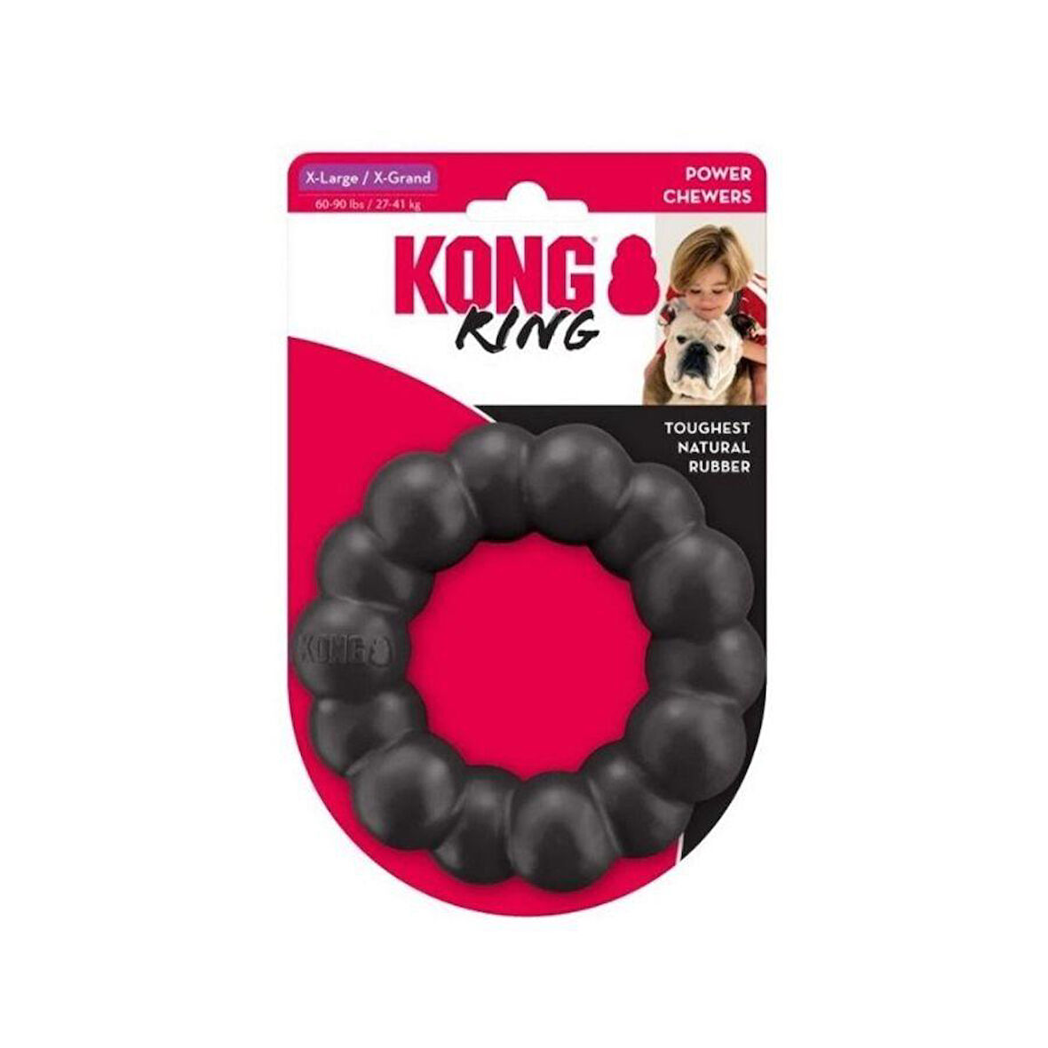 Kong Extreme Yüzük Şeklinde Köpek Oyuncağı Ultra Sert XL
