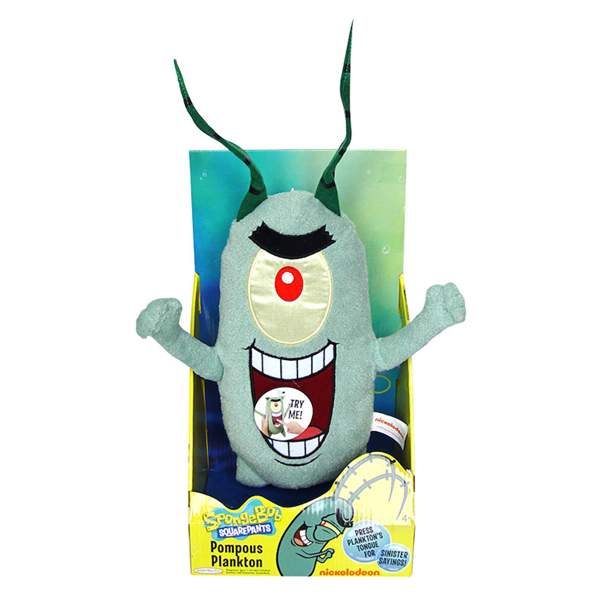 Neco Plush Plankton Elektronik Peluş Figür