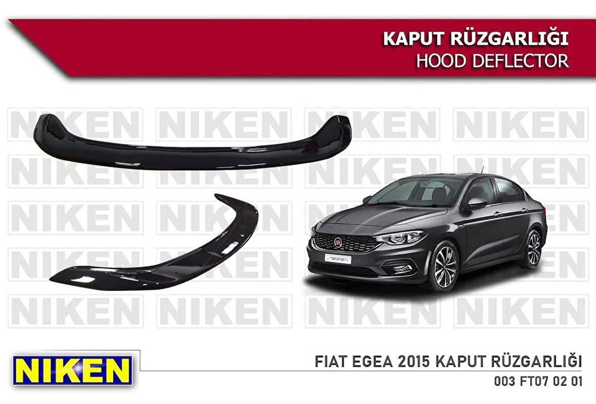 Fiat Egea Kaput Rüzgarlığı Koruyucu 2015 sonrası