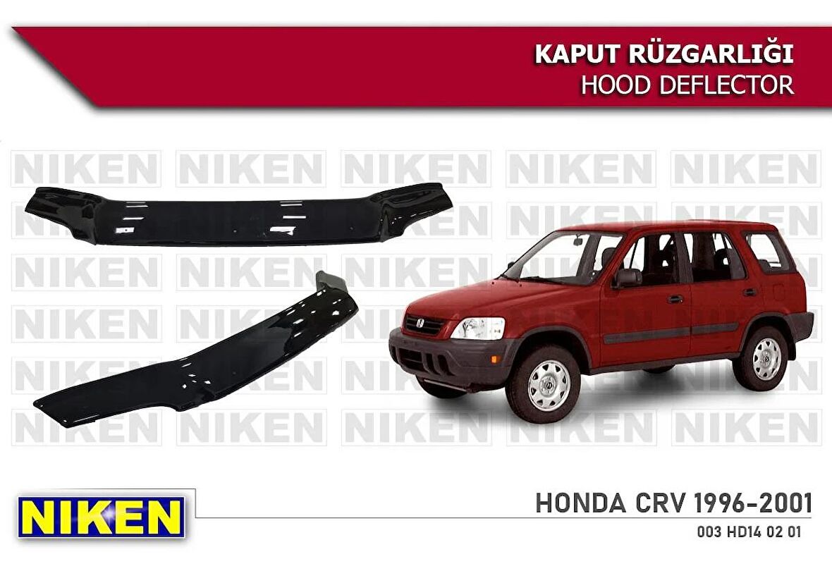 Honda Crv Kaput Rüzgarlığı Koruyucu 1996-2001 arası