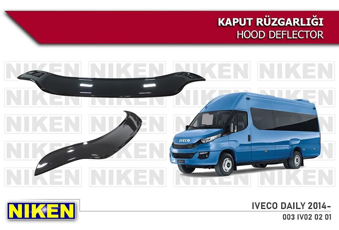 Iveco Daily Kaput Rüzgarlığı Koruyucu 2014 sonrası