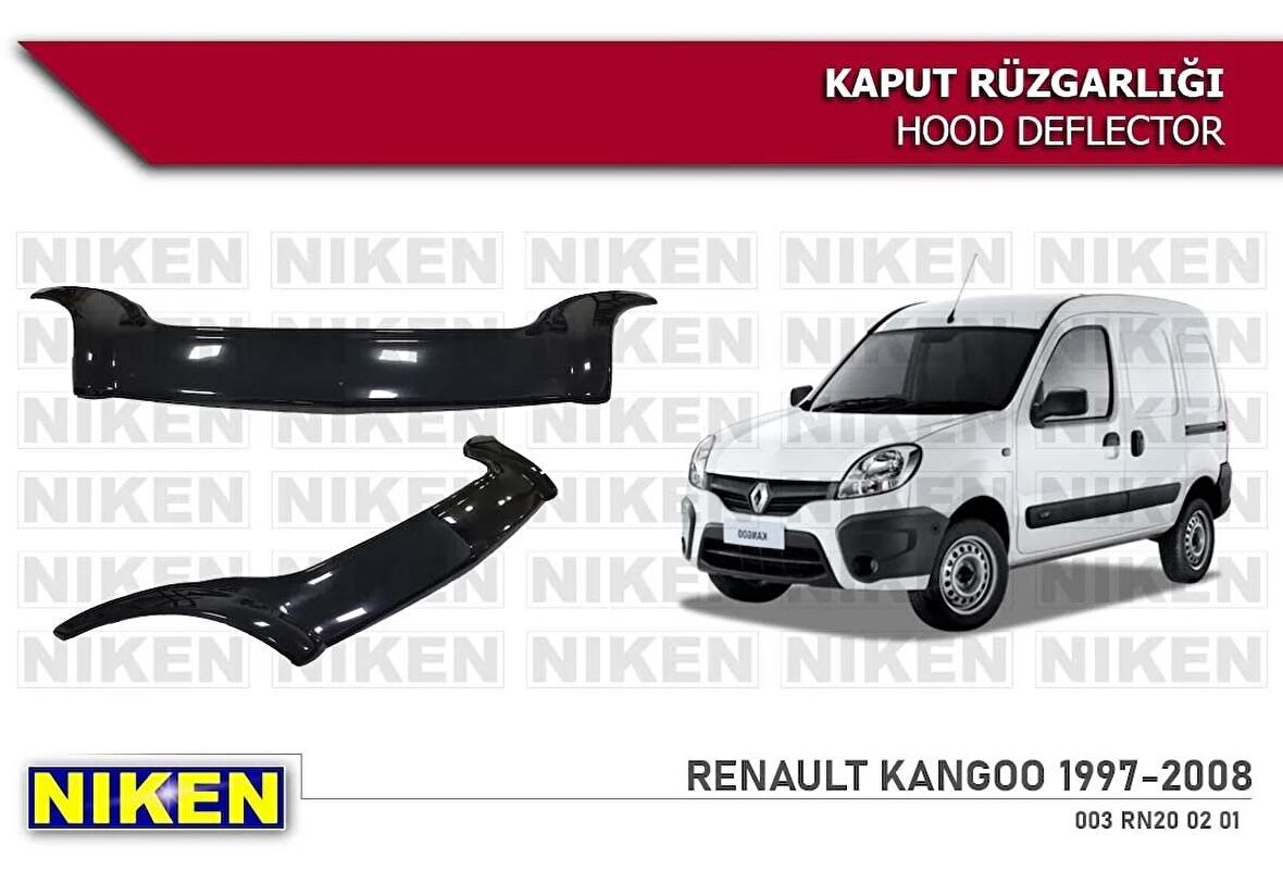 Renault Kango Kaput Rüzgarlığı Koruyucu 2004-2008 arası