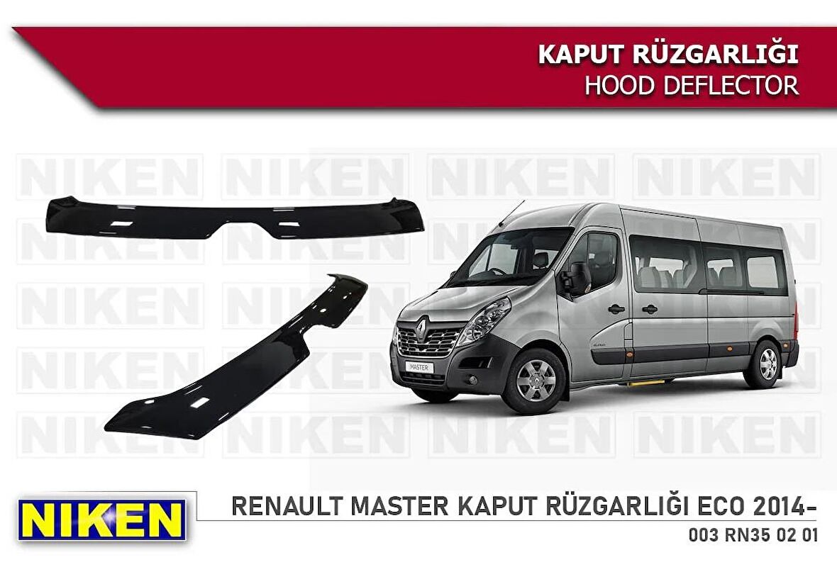 Renault Master Kaput Rüzgarlığı Koruyucu 2014 sonrası