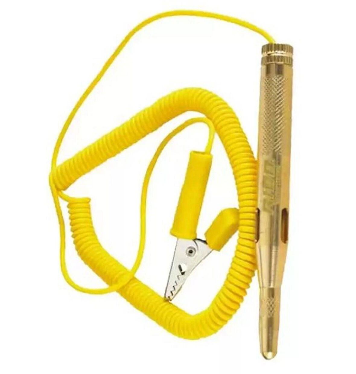 Rico Oto Kontrol Kalemi Metal Yaylı Kablolu 6V,12V,24V SARI