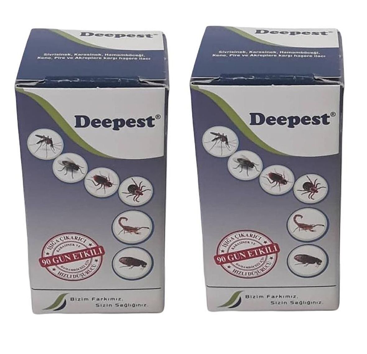 Deepest Kalıcı Etkili Haşere İlacı 25 ml 2 Adet