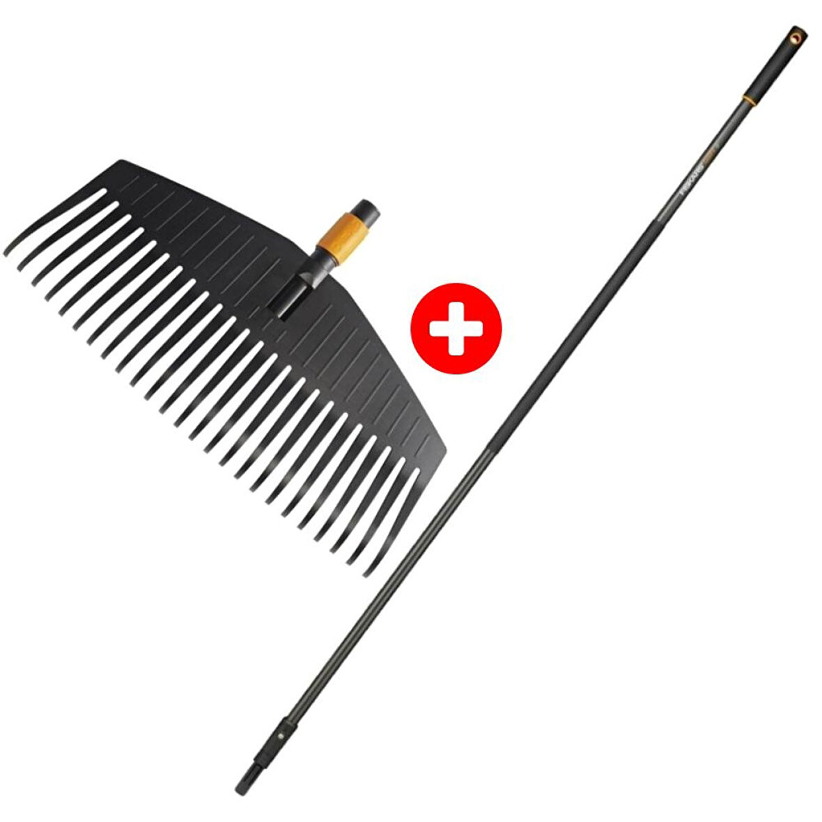 Fiskars 135013 Quıckfıt Yaprak Süpürgesi + Grafit Sap 156 cm
