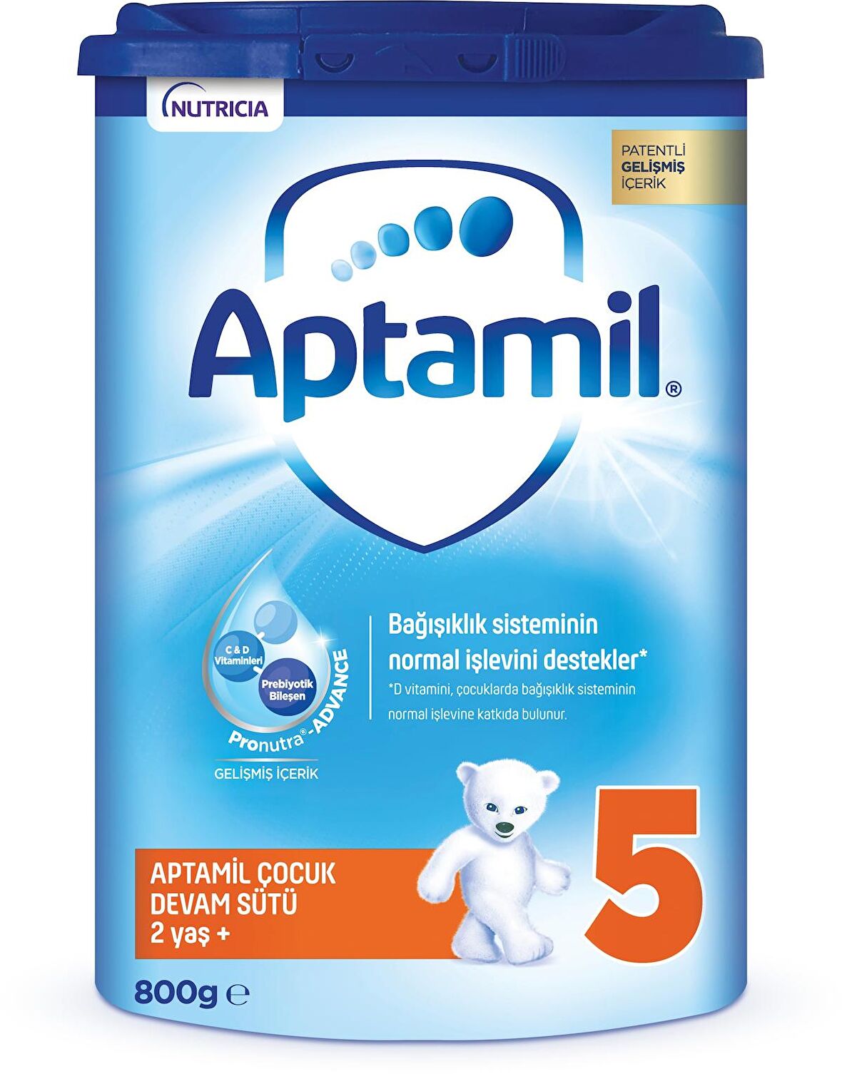 Aptamil Devam Sütü 5 Numara Toz Akıllı Kutu 800 gr