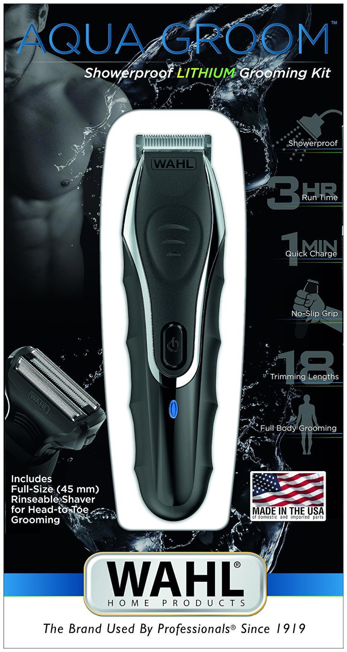 Wahl 09899-016 Aqua Groom Erkek Bakım Seti