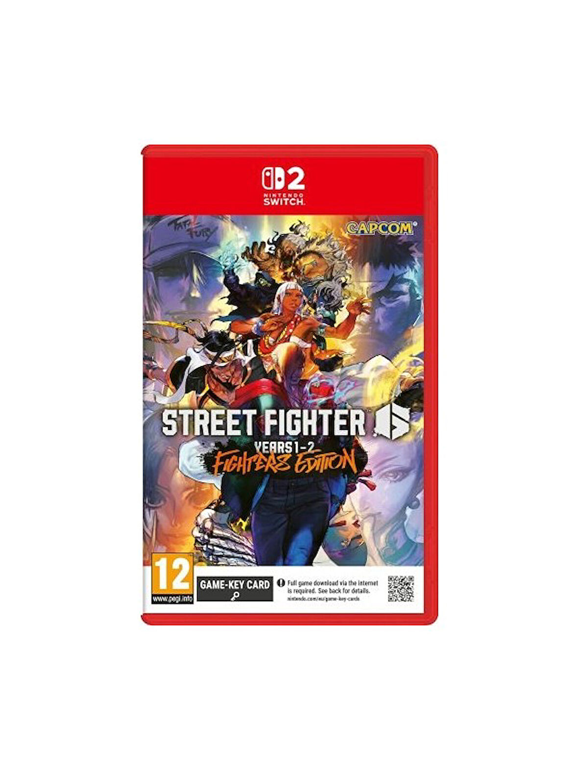 Nintendo Switch 2 Street Fighter 6 Years 1-2 Fighters Edition
