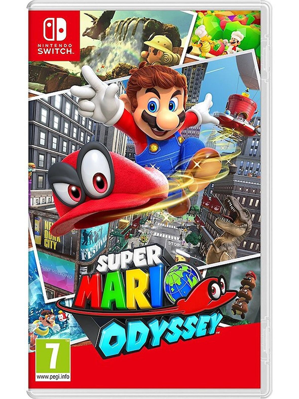 Nintendo Super Mario Odyssey Switch Oyun (Resmi Distribütör Ürünü)