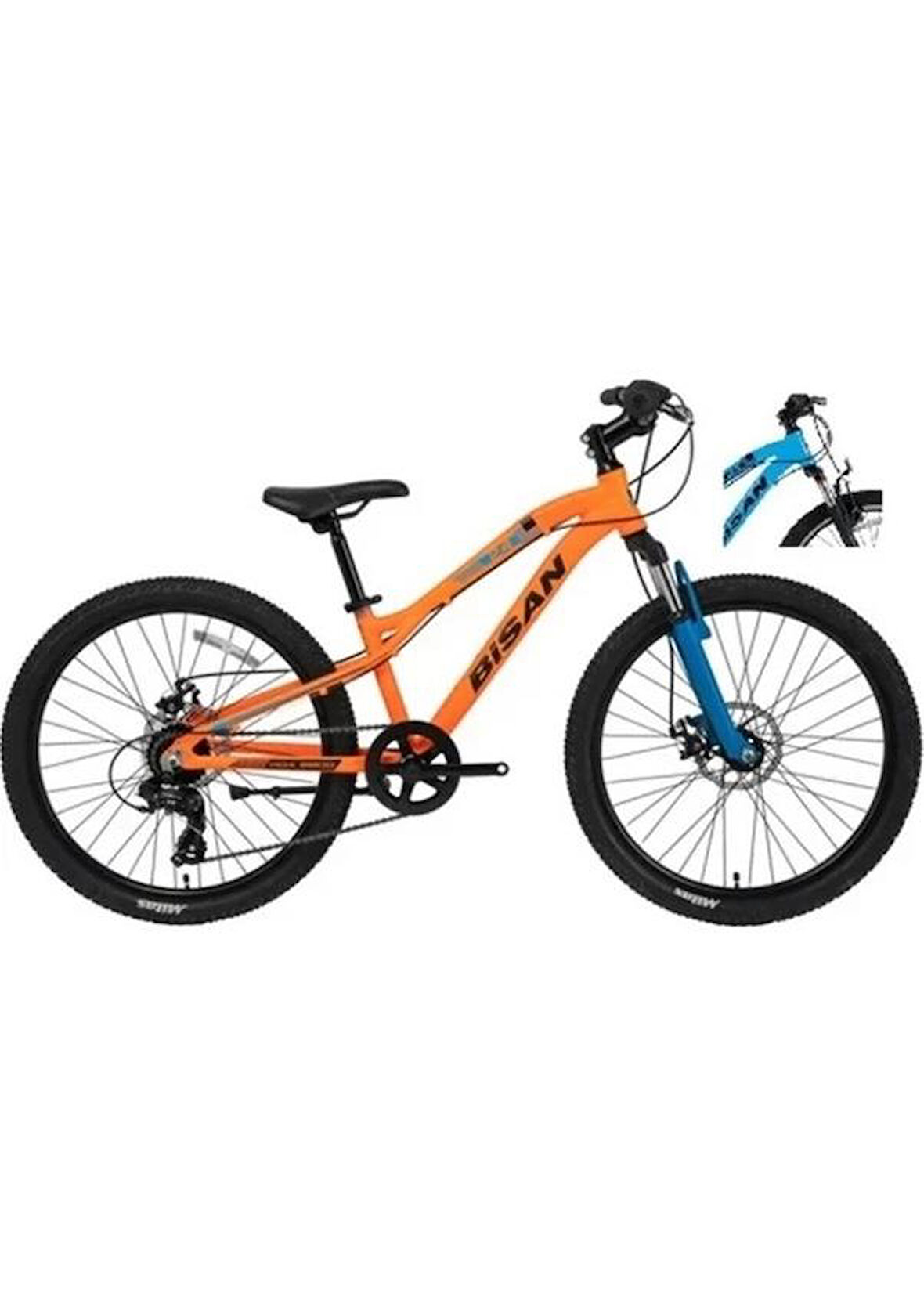 Bisan KDX 2800 Disk Fren 24 Jant Alüminyum Dağ Bisikleti 2024